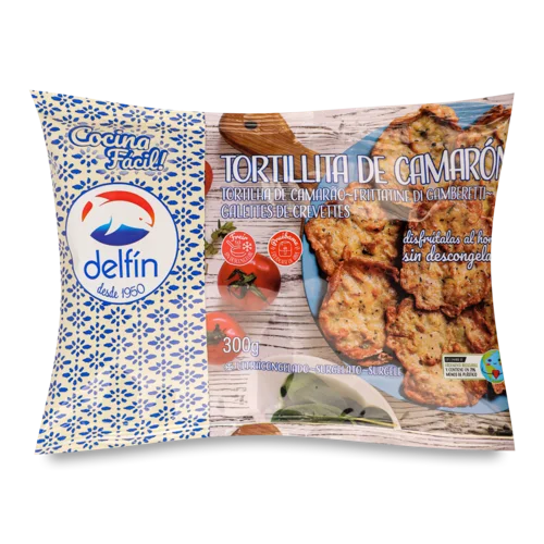 Чипси Хрусткі З Креветками 15% Заморожені, 150 Г