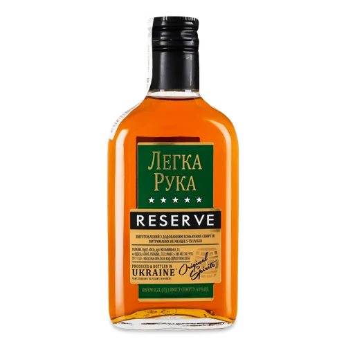 Спиртний Напій 5 Зірок Reserve Легка Рука, 0.2л, 40%