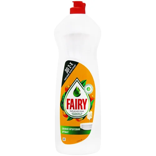 Засіб для миття посуду Fairy Апельсин та лимонник 1л