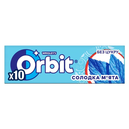 Жувальна гумка Orbit Солодка м'ята 14г