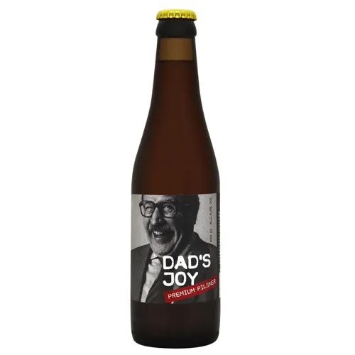 Пиво Dad's Joy Premium Pilsner світле 4,8% 0,33л