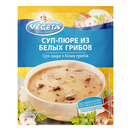 Суп-пюре з білих грибів швидкого приготування Vegeta м/у 48г