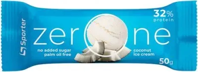Батончик Sporter Zero One 50г Кокосове морозиво