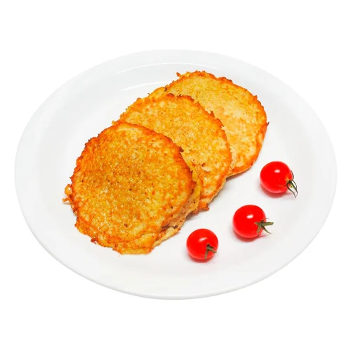 Деруни картопляні з м`ясом