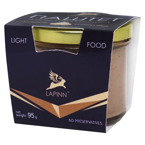 Паштет Lapinn з печінкою кролика 95г