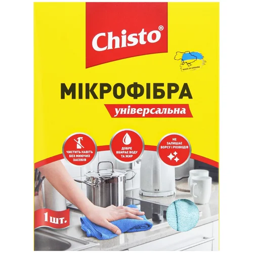Серветка Chisto універсальна із мікрофібри