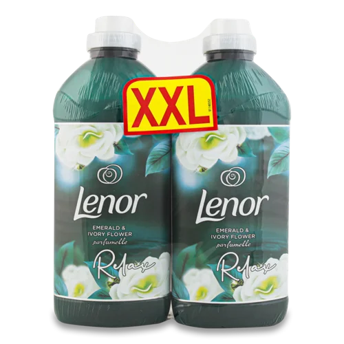 Кондиціонер Для Білизни Концентрований Emerald&Ivory Flower Lenor, В/к, 2x1.08л