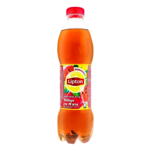 Напій безалкогольний негазований Кавун та м'ята Настрій літа Lipton 1л