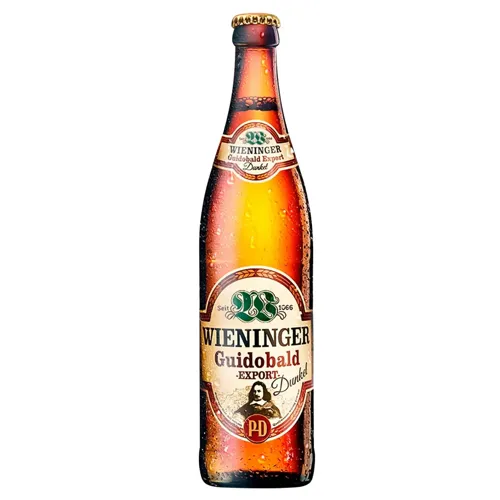 Пиво Wieninger Guidobald Export Dunkel 5%, 0,5л