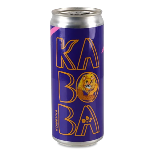 Комбуча Кавова, Вищого Ґатунку, Залізна Банка, 330 Мл