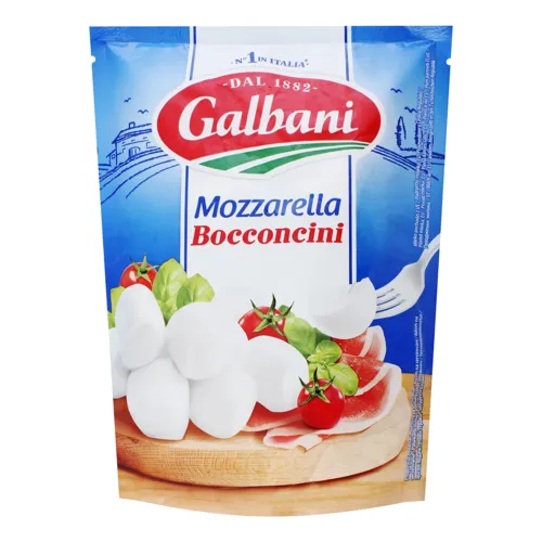 Сир 45% Mozzarella Bocconcini Galbani д/п 420г