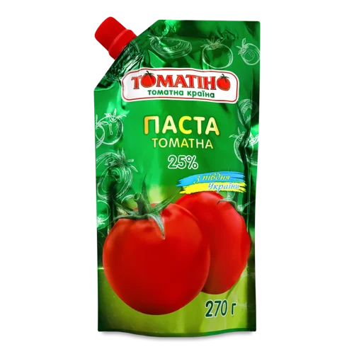 Томатна Паста 25% Томатіно, з/б 270г