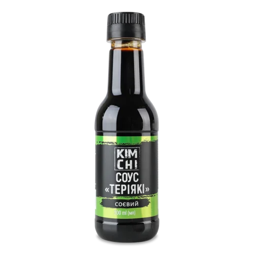 Соєвий Соус Теріякі Kim Chi, Пластикова Пляшка 200мл