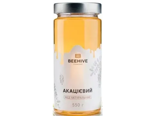 Мед натуральний Beehive Акацієвий 550г