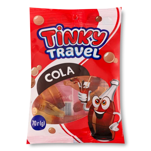 Желейні Цукерки Cola Tinky, в/ґ, 70г