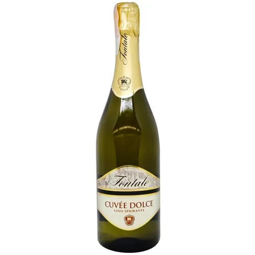Вино ігристе Fontale Cuvee Dolce напівсолодке біле 9,5% 0,75л