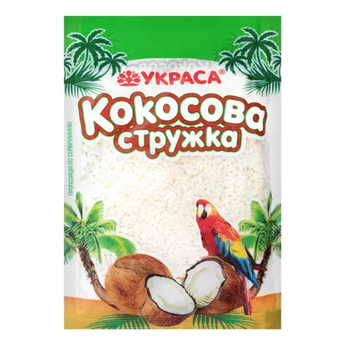 Стружка кокосова Біла Украса м/у 25г