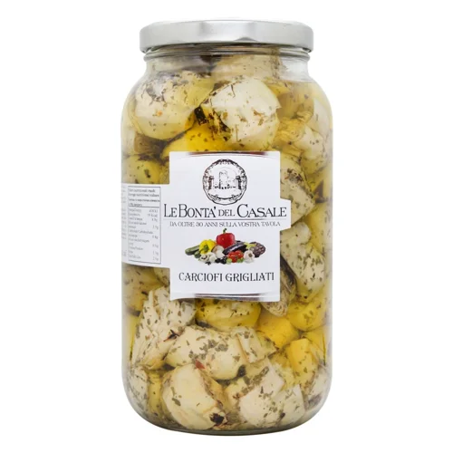 Артішоки Le Bonta'del Casale Гриль в олії 3,1л