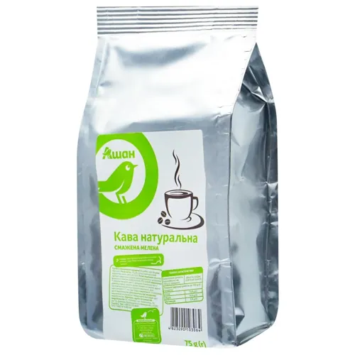 АШАН GB Кава мелена 75г