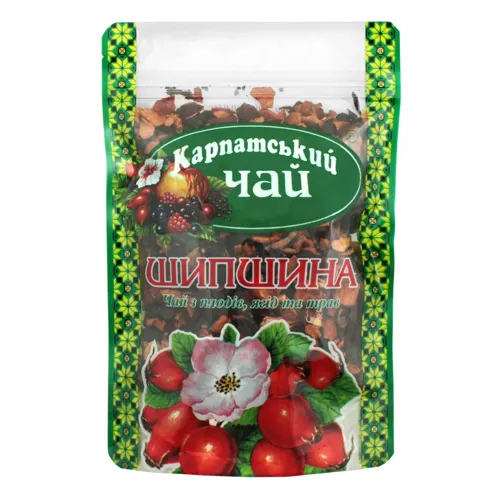 Чай з плодів, ягід і трав Шипшина Карпатський чай д / п 100г