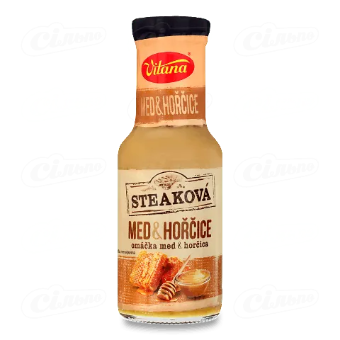 Соус Vitana мед і гірчиця, 250мл