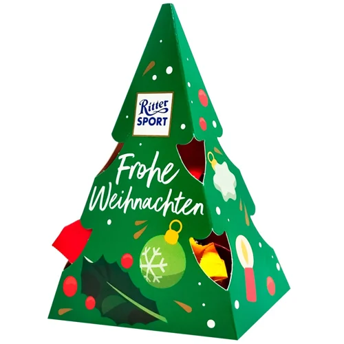 Набір солодощів новорічний Ritter Sport Merry Christmas 53г