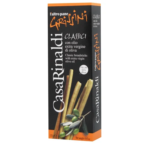 Палички хлібні Casa Rinaldi гріссіні класичні 125г
