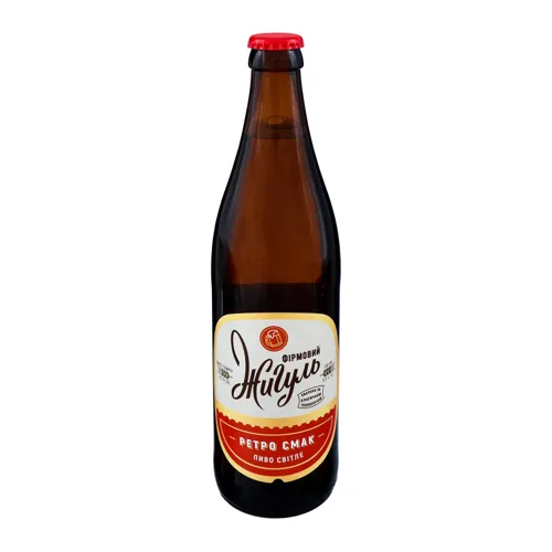 Пиво 0.5л 4.3% світле Ретро Смак Жигуль Фірмовий