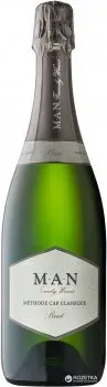 Вино ігристе MAN Methode Cap Classique Brut (МСС) біле брют 0.75л 12%