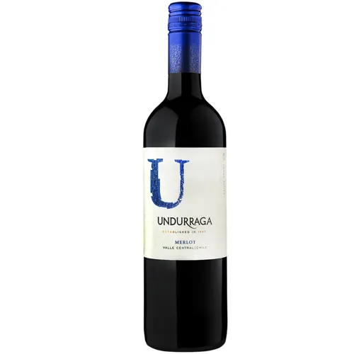 Вино Undurraga Merlot червоне сухе 13.5% 0,75л
