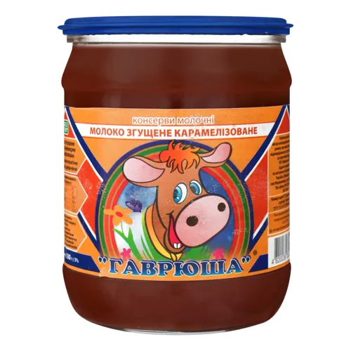 Молоко згущене карамелізоване Гаврюша с/б 530г