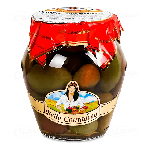 Оливки Bella Contadina мікс в розсолі, 314мл