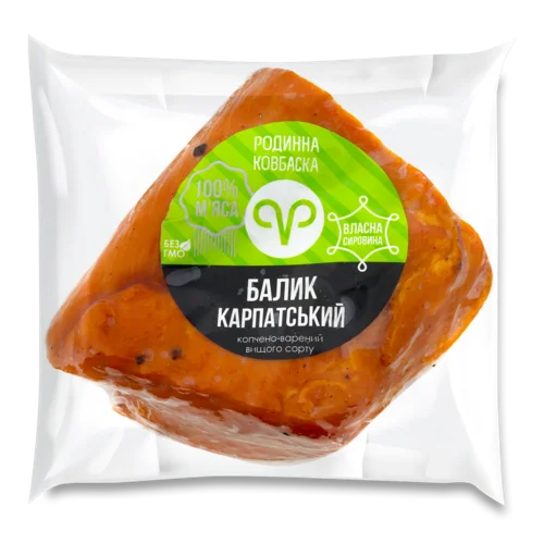 Балик Карпатський Копчено-Варений Родинна Ковбаска, кг