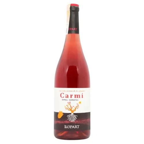 Вино Llopart Carmi рожеве сухе 12,5% 0,75л