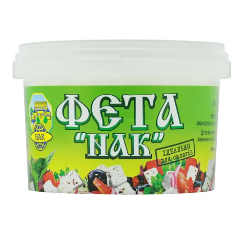 Сир 30% м'який в розсолі Фета НАК 380г