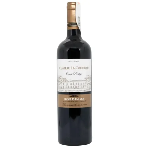 Вино Chateau La Coudraie Cuvee Prestige Rouge червоне сухе 13,5% 0,75л