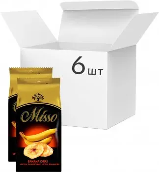 Чіпси Misso бананові 100г