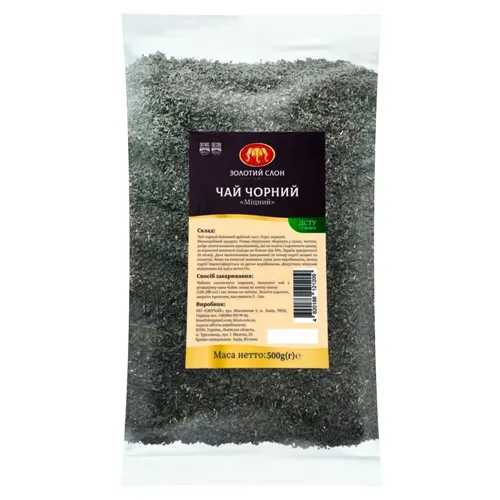 Чай чорний Золотий Слон міцний 500г