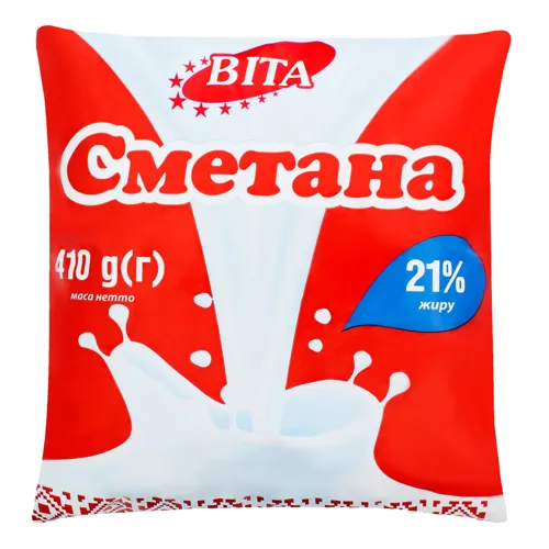 Сметана 21% Віта м/у 410г