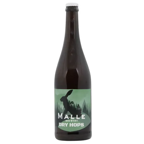 Пиво Malle Dry Hops світле нефільтроване 5,8% 0,75л