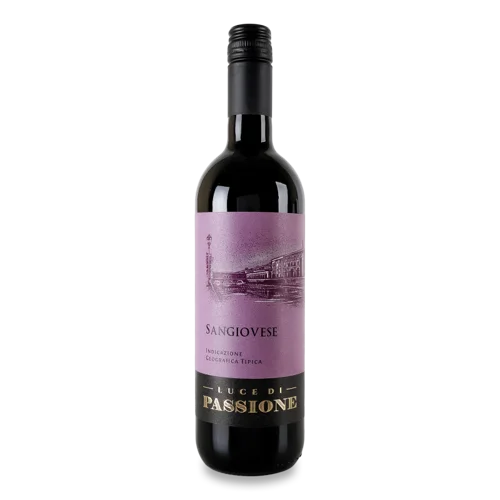 Вино Червоне Сухе Sangiovese Luce Dі Passione, в/ґ, 0.75л, 12.5%