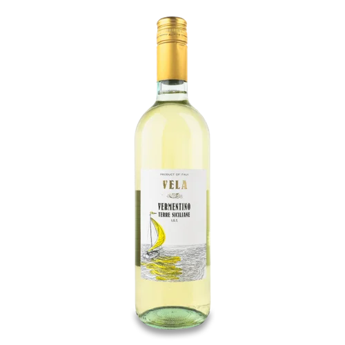 Вино Vermentino Ter Sicil В/Сухе 12% 0.75 Л Vela Garda