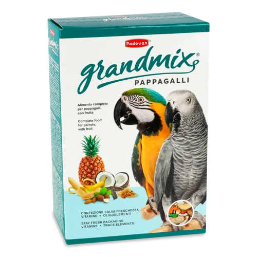 Корм Для Великих Папуг Повноцінний Pappagalli Grandmix, к/у, 600г