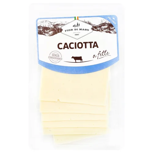 Сир Fior di Maso Caciotta нарізаний 29% 130г