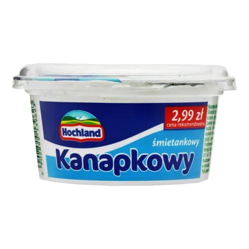 Крем-сир 59% вершковий канапковий Hochland ст 130г