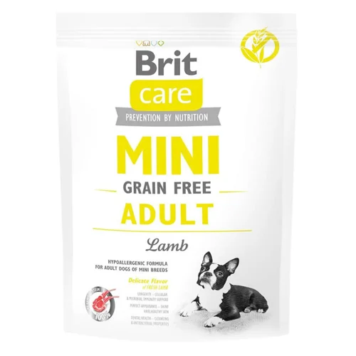 Корм сухий Brit Care Mini з ягням для собак мініатюрних порід 400г