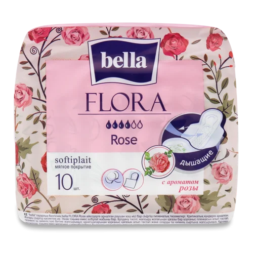 Гігієнічні Прокладки Rose Flora Bella 10шт, в/ґ