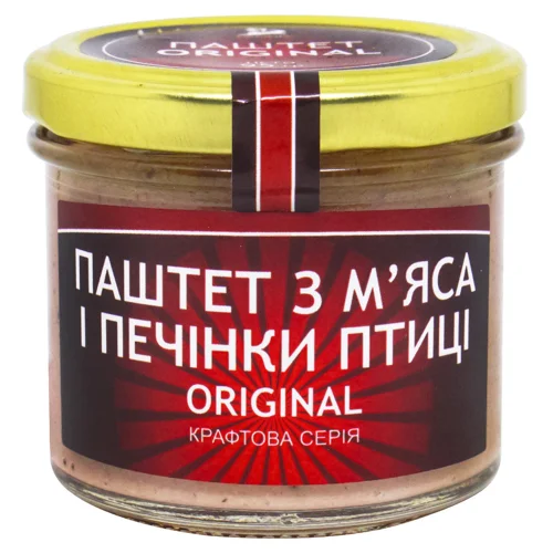 Паштет Lapinn з м'ясом та печінкою птиці 95г