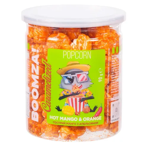 Попкорн Boomza Манго з апельсином гострий 90г