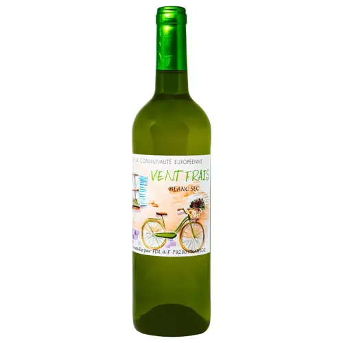 Вино Vent Frais Blanc біле сухе 0,75л